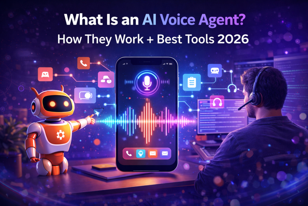 What Is an AI Voice Agent? How They Work + Best Tools 2026
