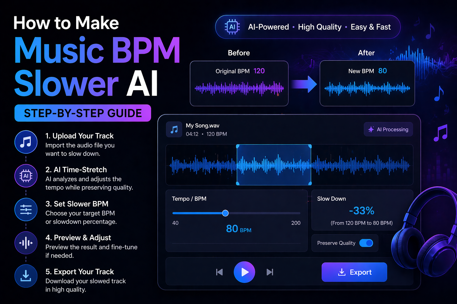How-to-Make-Music-BPM-Slower-AI-Step-by-Step-Guide