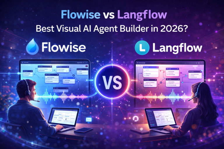 Flowise vs Langflow: Best Visual AI Agent Builder in 2026?